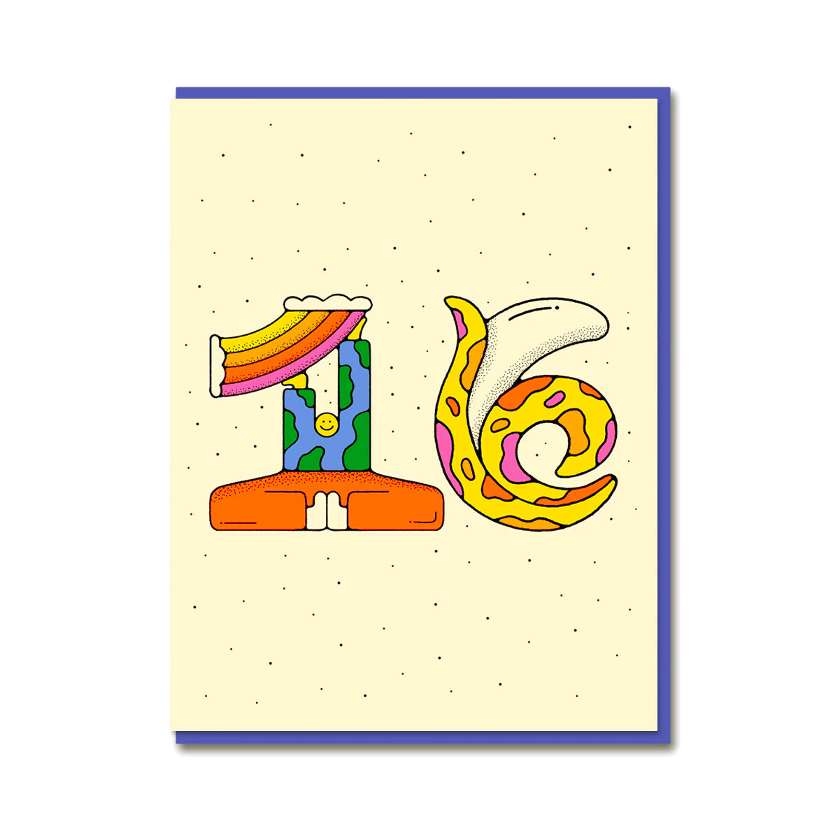 Age Sixteen Birthday Card