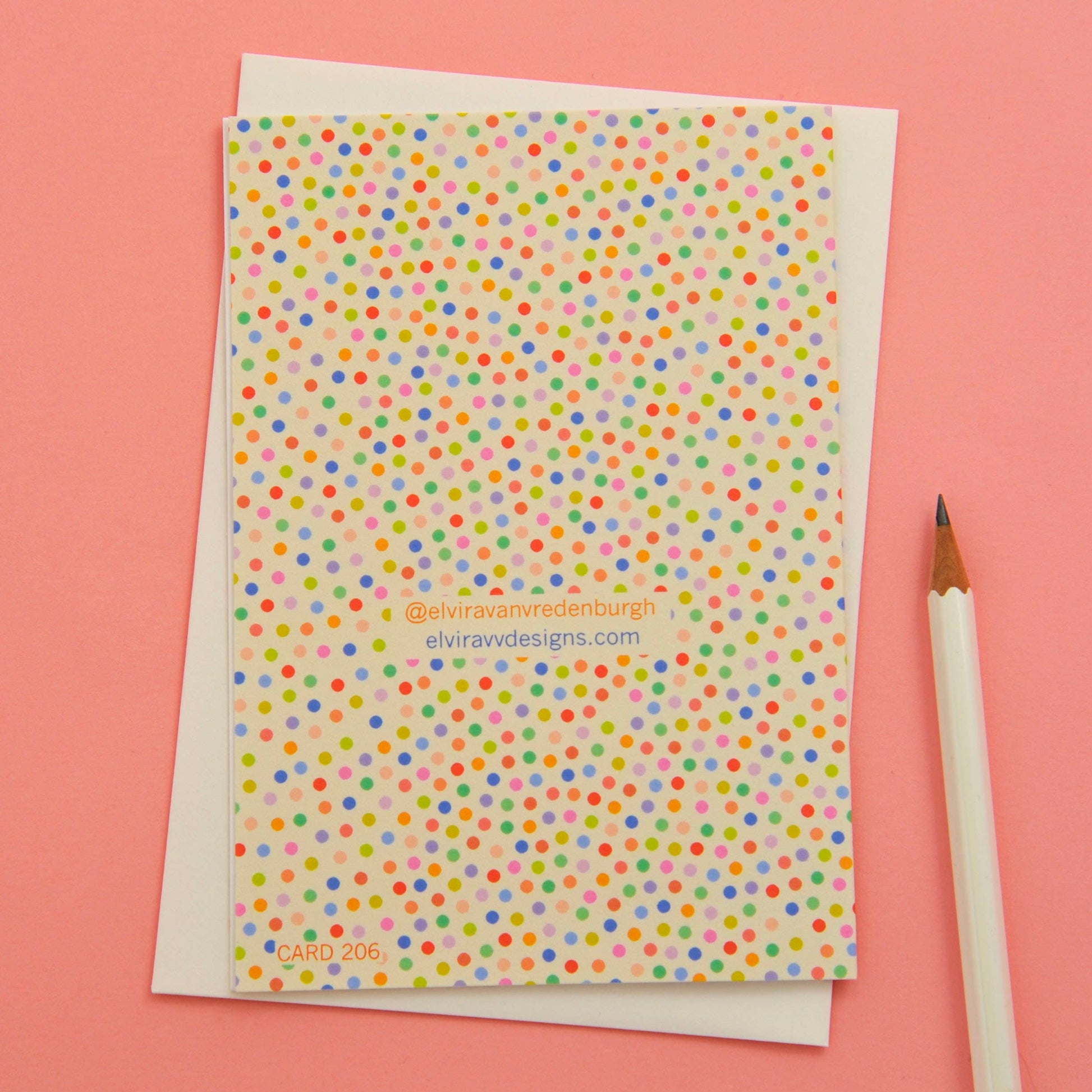 New Baby Dotty Greetings Card