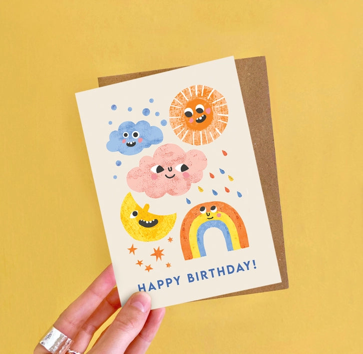 Funny Faces Birthday Multipack Greeting Cards