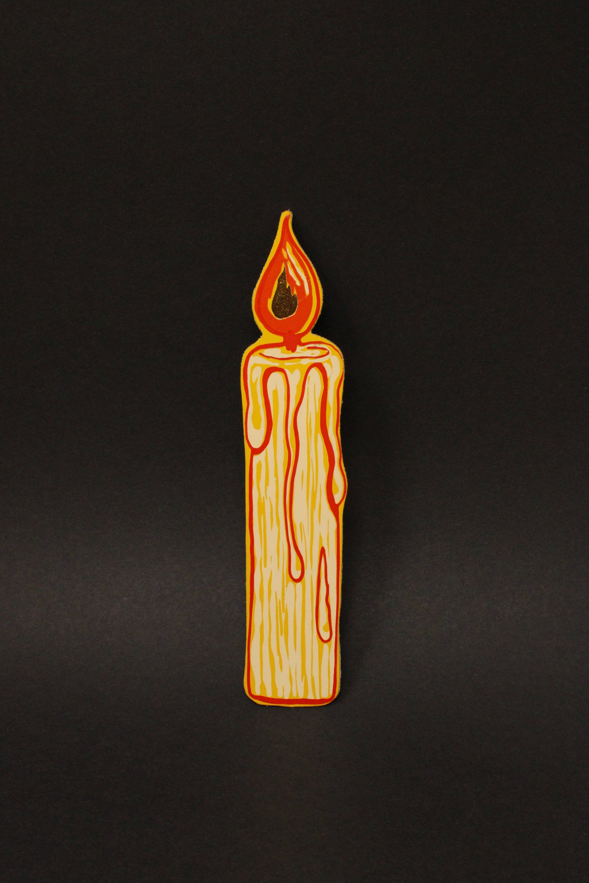 Candle Bookmark - Turquoise