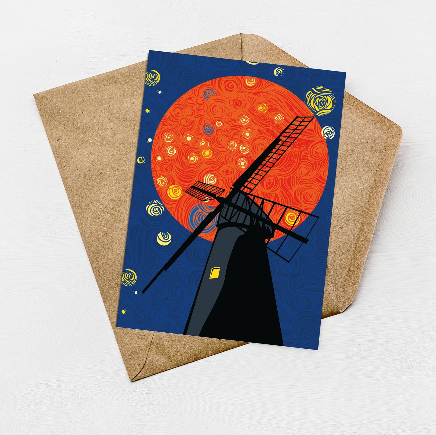 Brixton Windmill London Greeting Cards