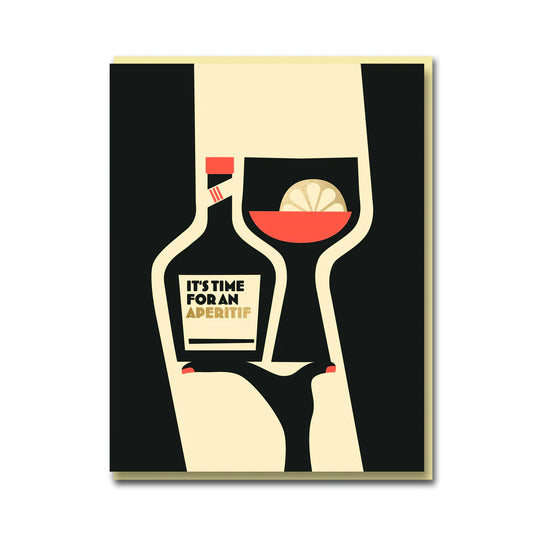 Bureau Alice Aperitif Greeting Card