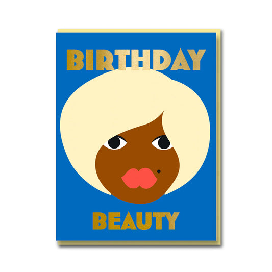 Birthday Beauty Greeting Card