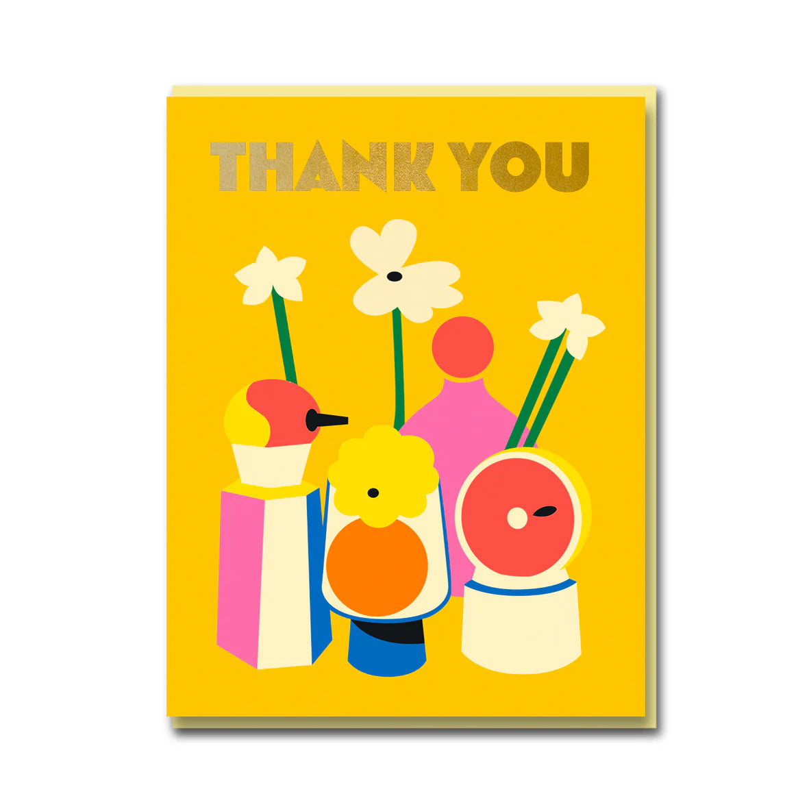 Thank You Flowers Greeting Card