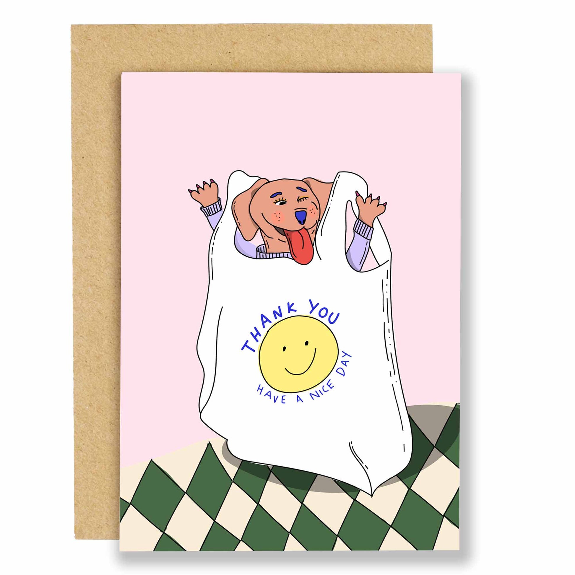 Thank you and have a good day greeting card