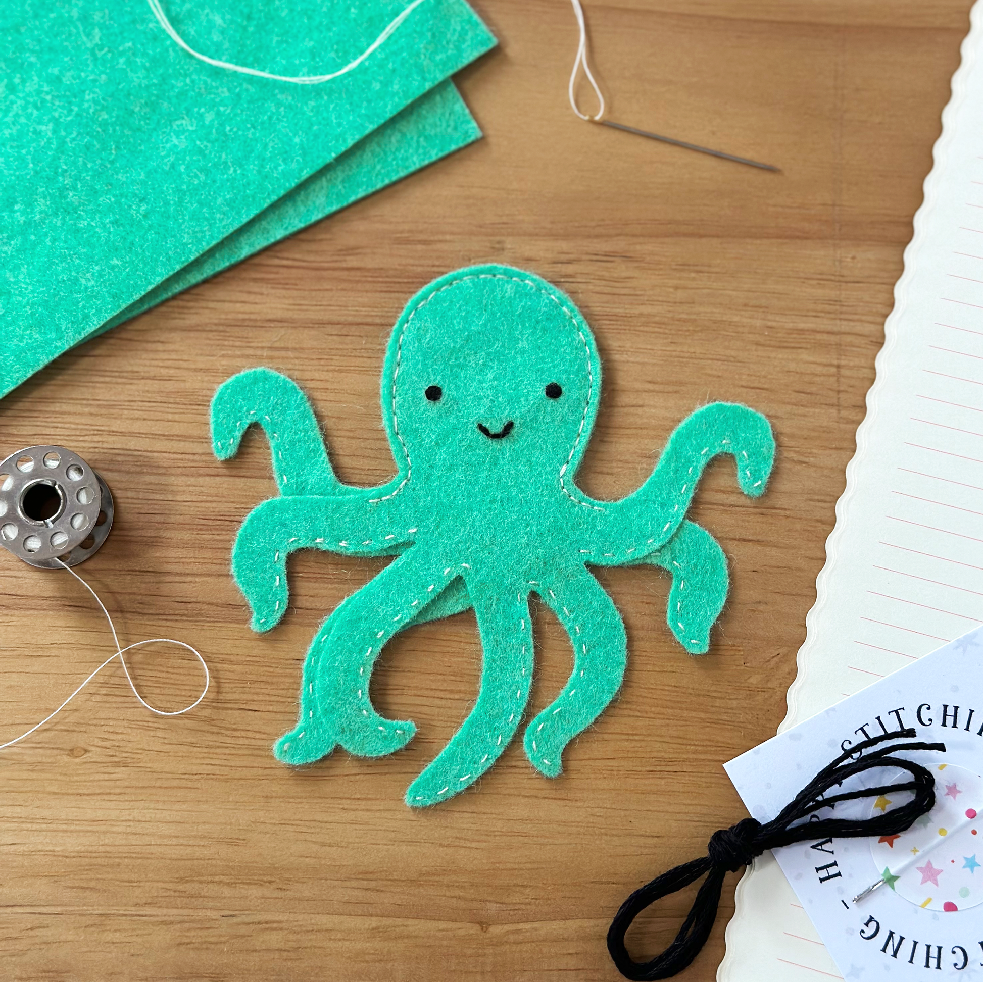 Octopus Finger Puppet Craft Kit