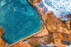 A photo of Australia’s coastline 