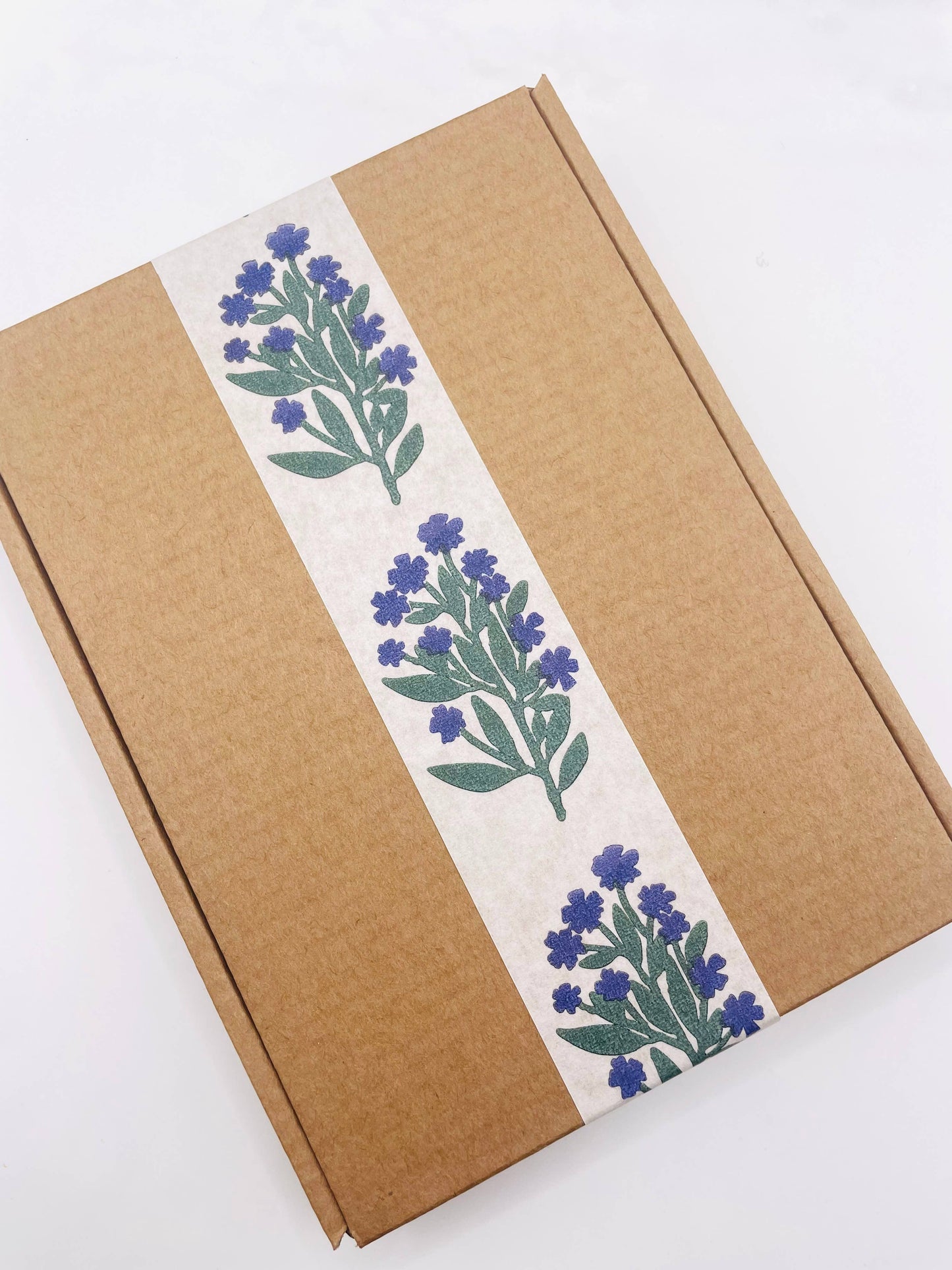 Blue Wildflower Paper Tape 36mm x 50m