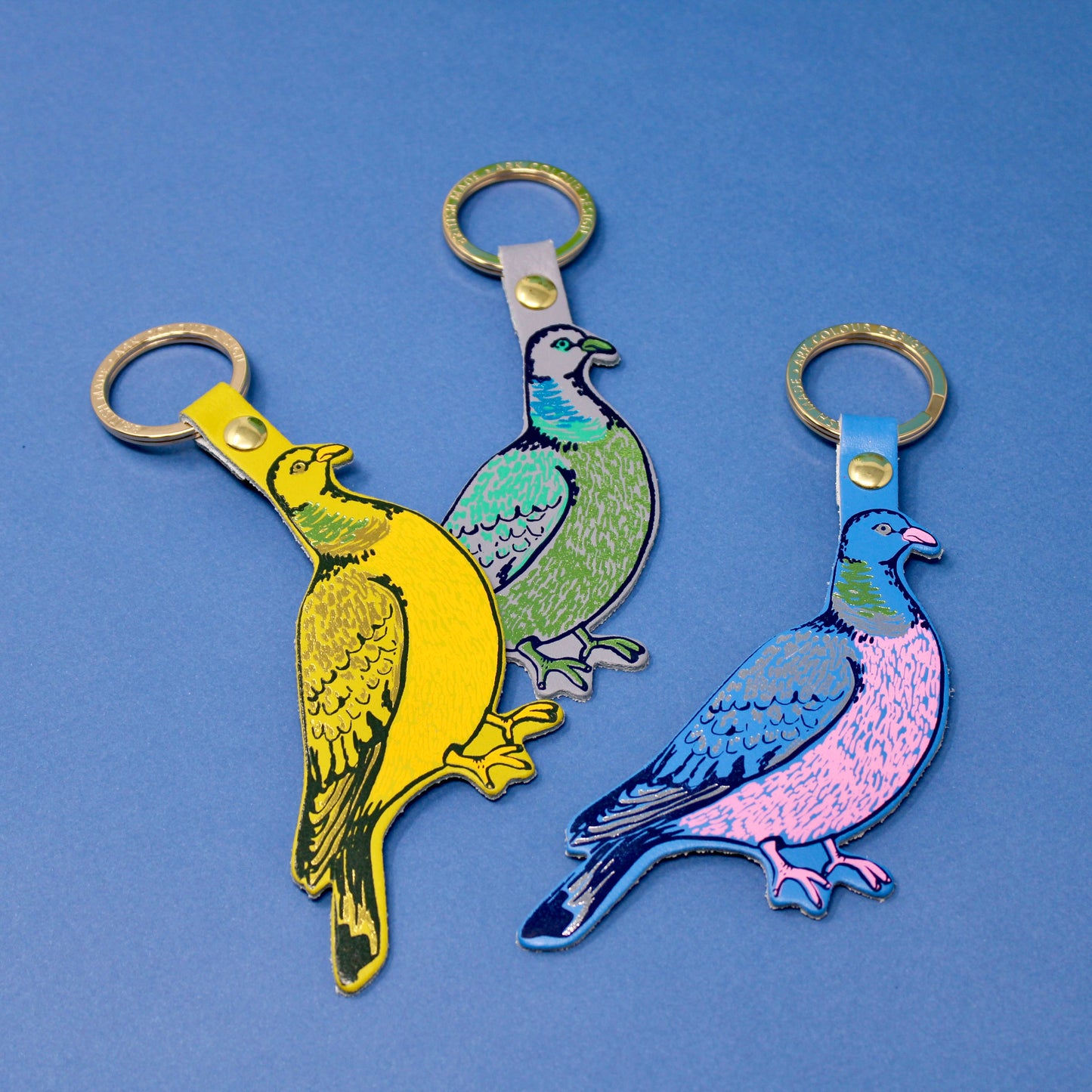 Feral Pigeon Key Fob