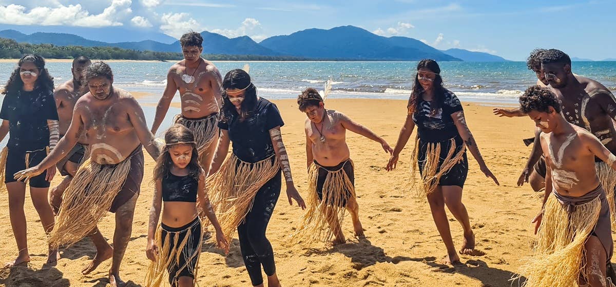 A photo of the Salt WaterPeople. Garrigarrang nura means sea country in the language spoken by the Eora people, who have lived in the Sydney basin for thousands of years.

 

Sea country encompasses every part of Australia’s coastline – its ocean, plants and animals, its beaches, land and estuaries, its seasons, weather and sky, and its Salt Water People.