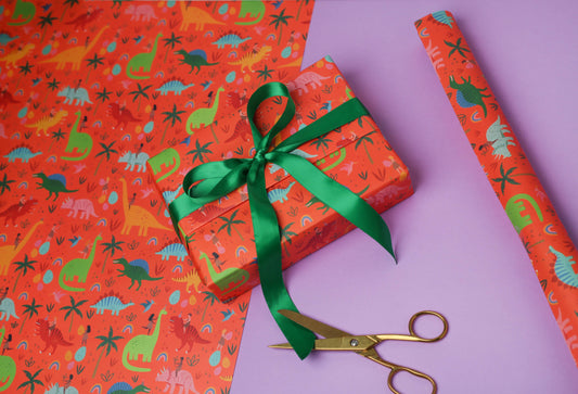 Dinosaur Wrapping Paper