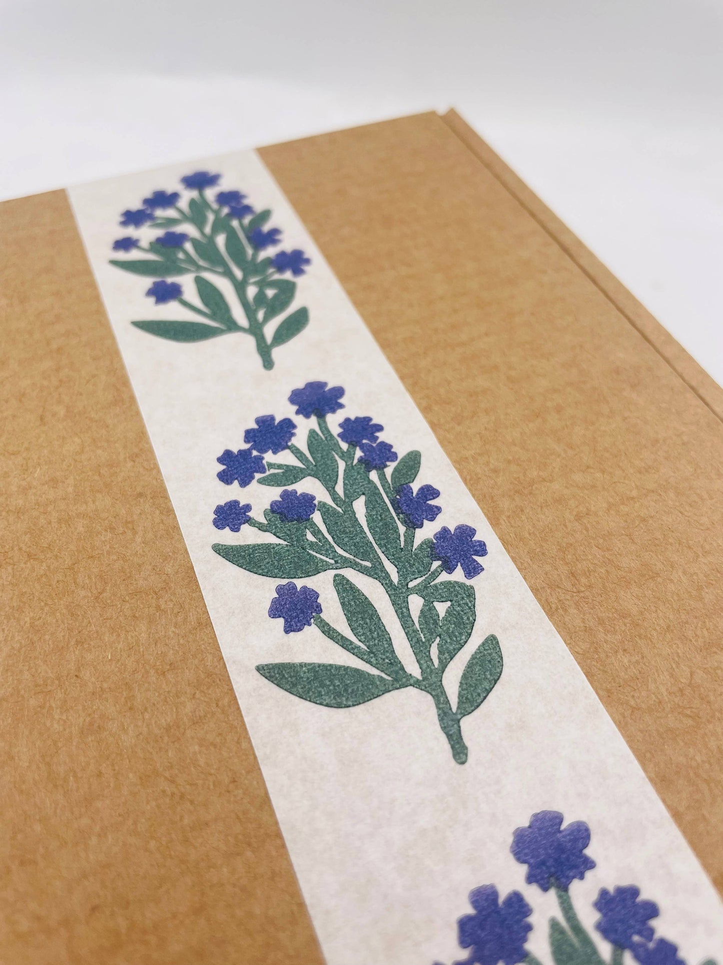 Blue Wildflower Paper Tape 36mm x 50m