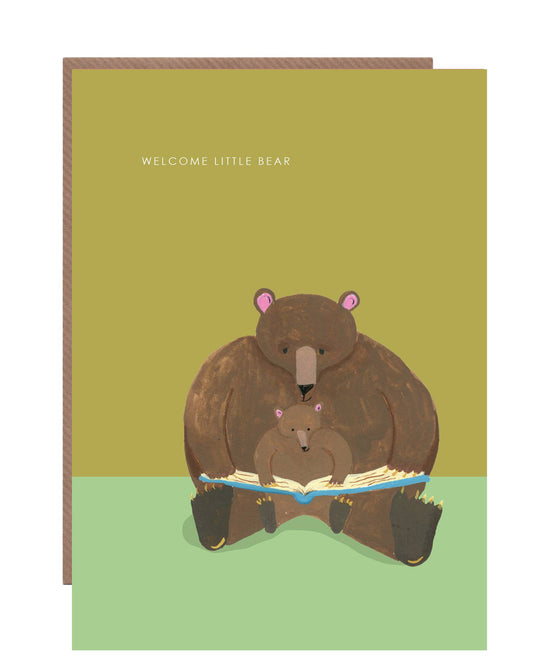 'Little Bear' New Baby Greetings Card
