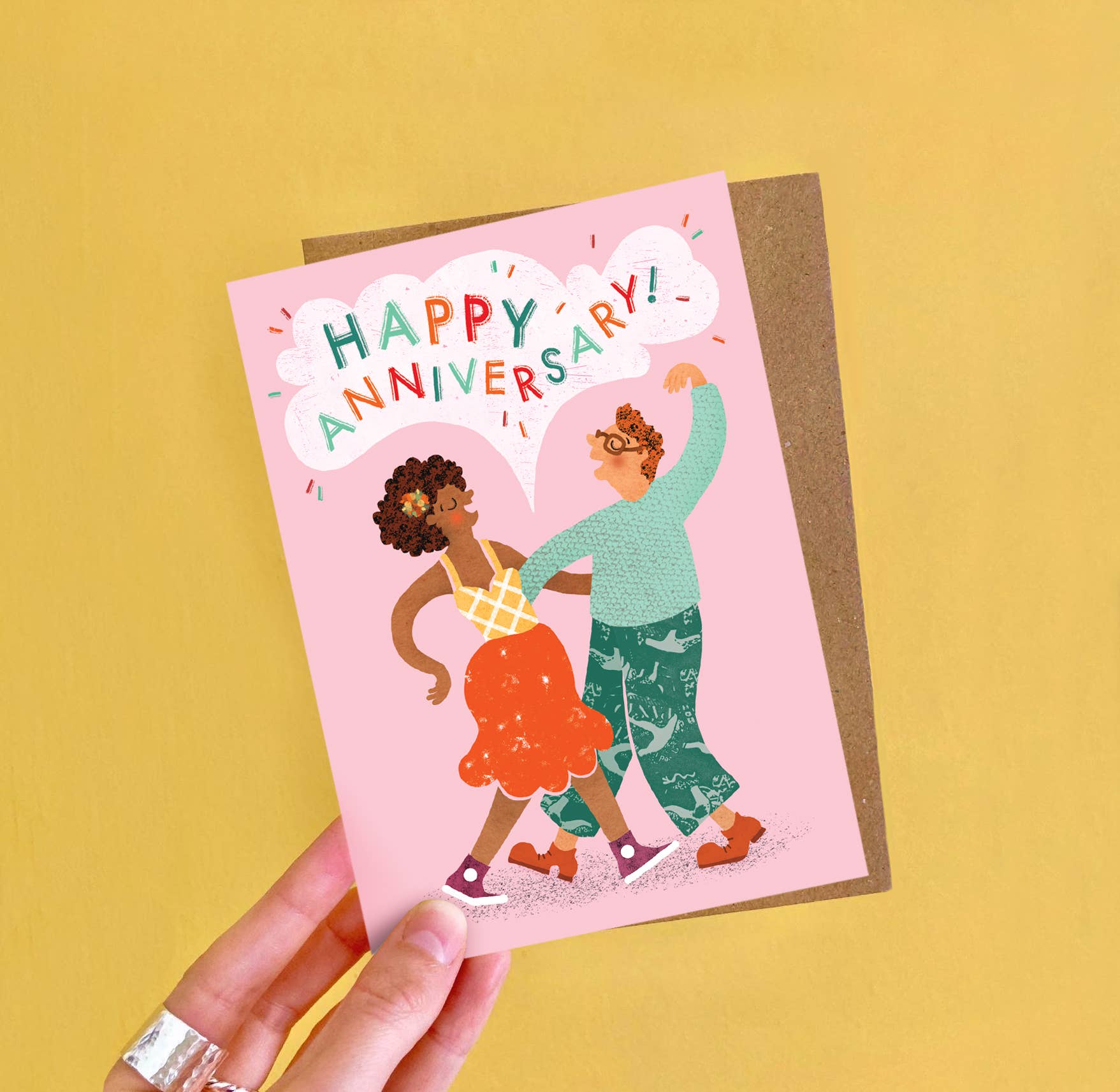 Anniversary Dance Greeting Card