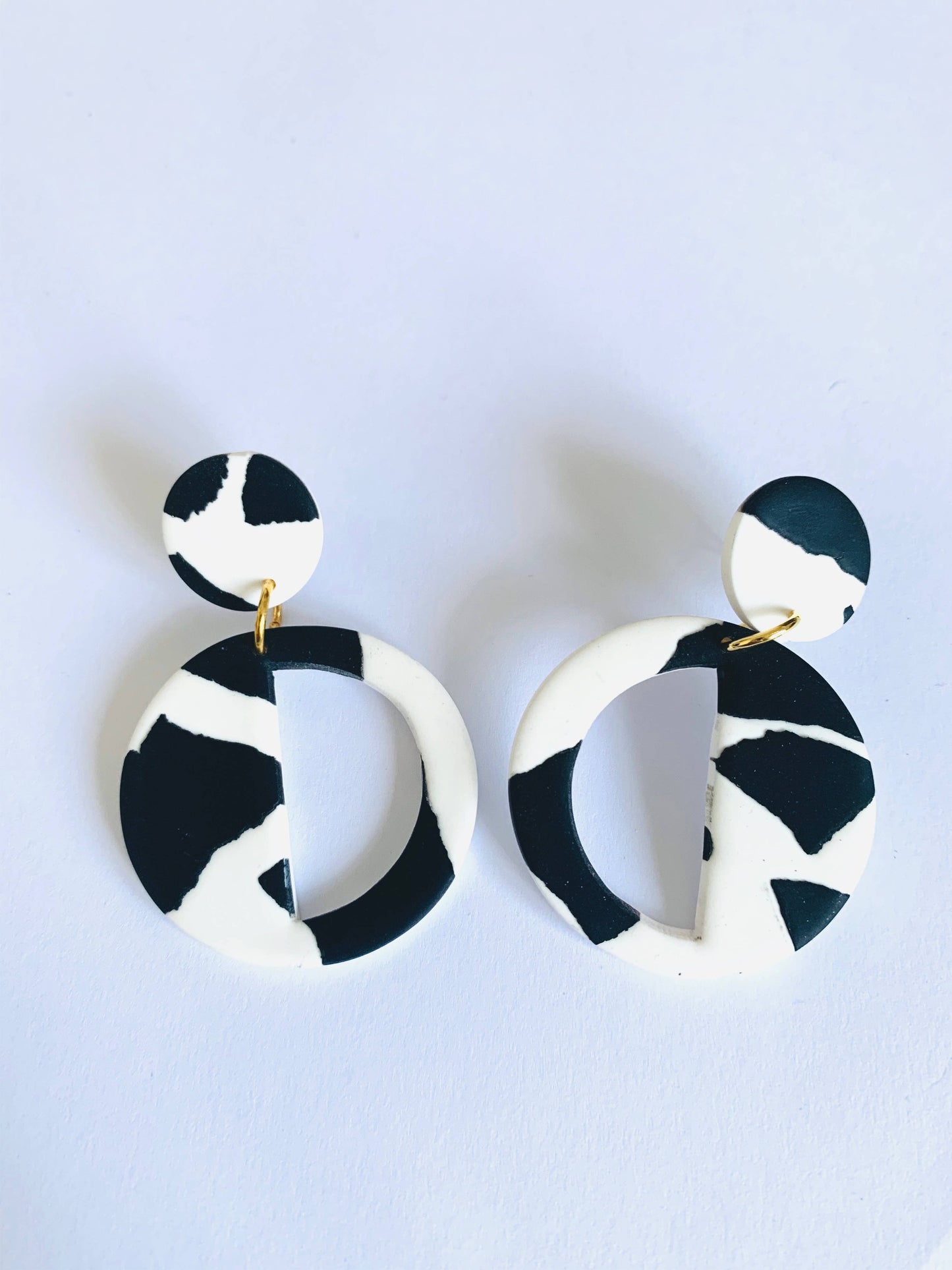 Helsinki Sky - Large Deco Earrings