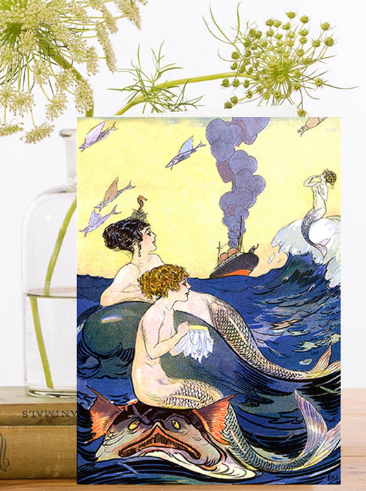 The Mermaids Greeting Card