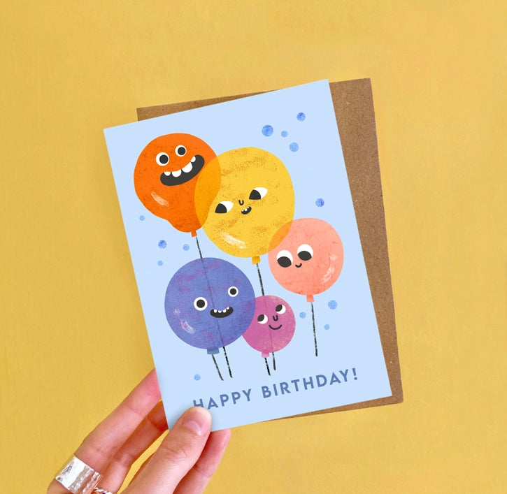 Funny Faces Birthday Multipack Greeting Cards