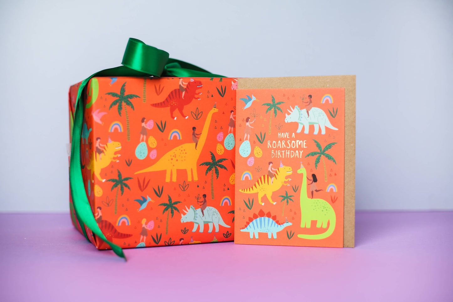 Dinosaur Wrapping Paper