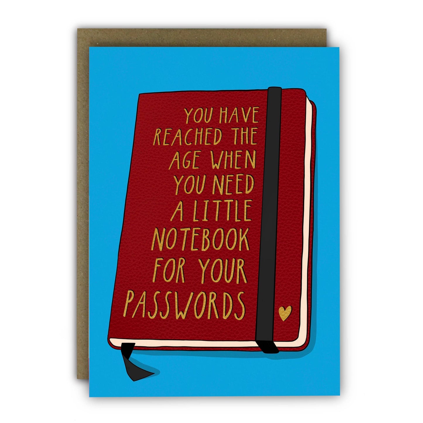 You Need A Little Book of Passwords Funny Birthday Card