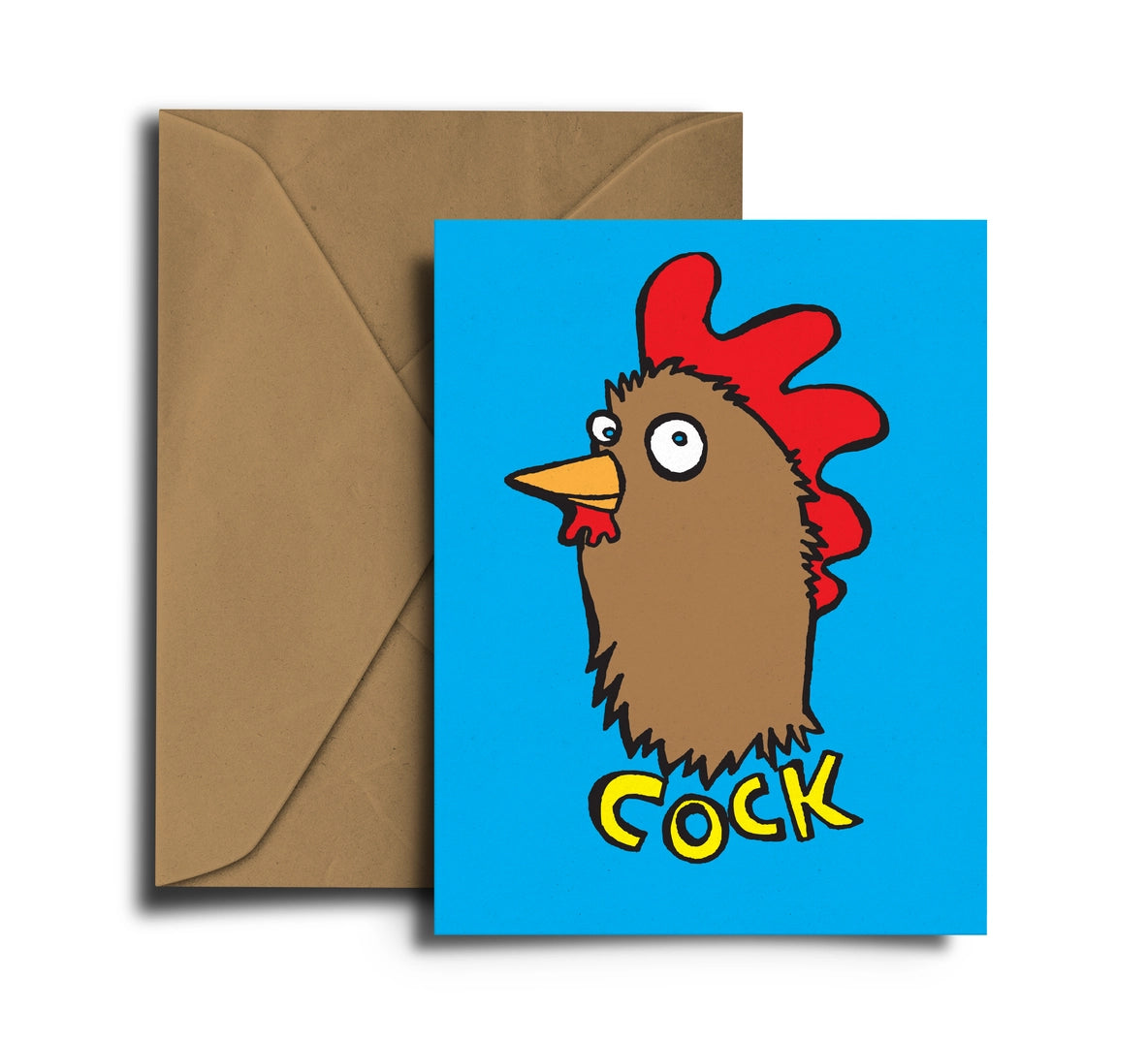 Cock Greeting Card