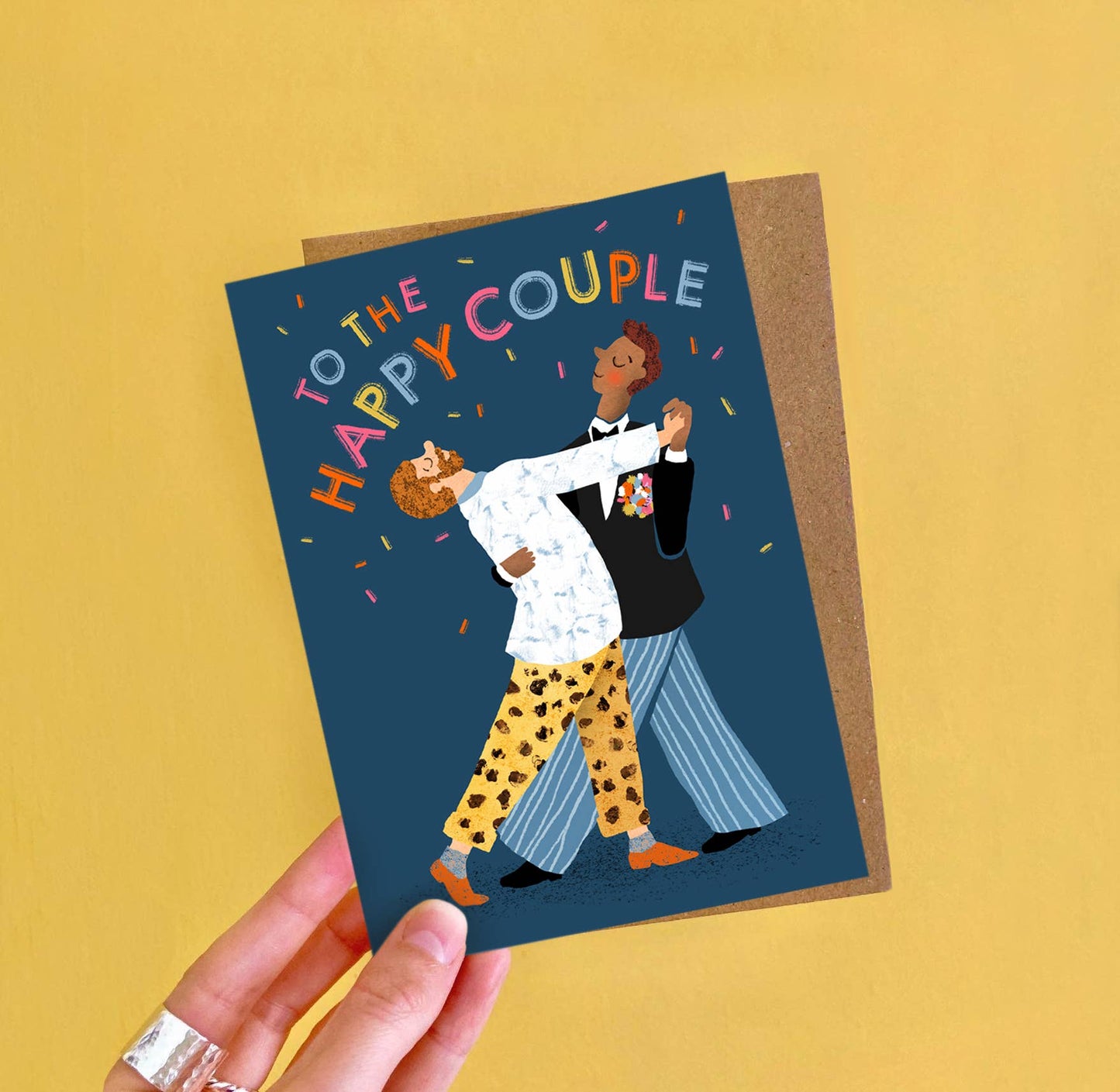 To The Happy Couple (Mr & Mr) Greeting Card