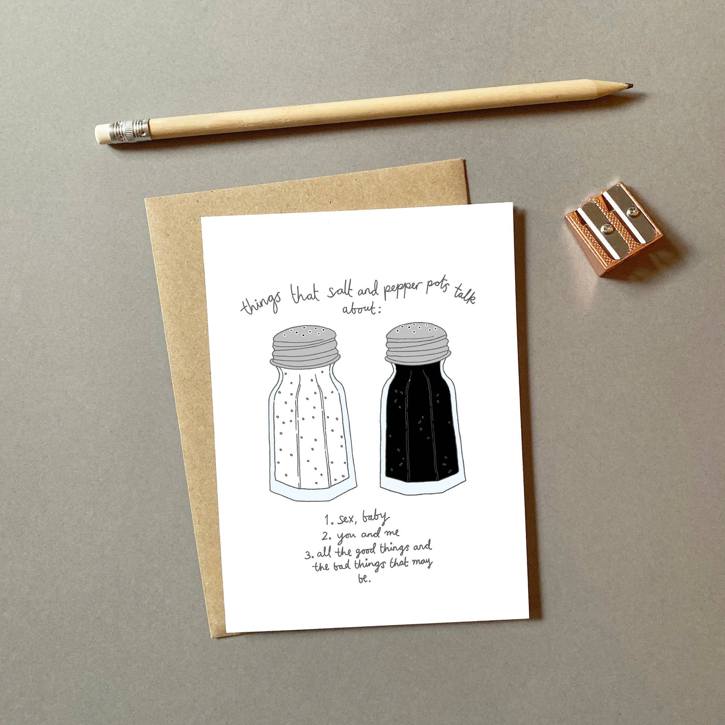 Salt n Pepa Greeting Card Funny Friendship Card