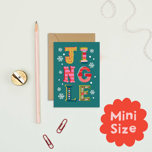 Jingle Mini Christmas Card