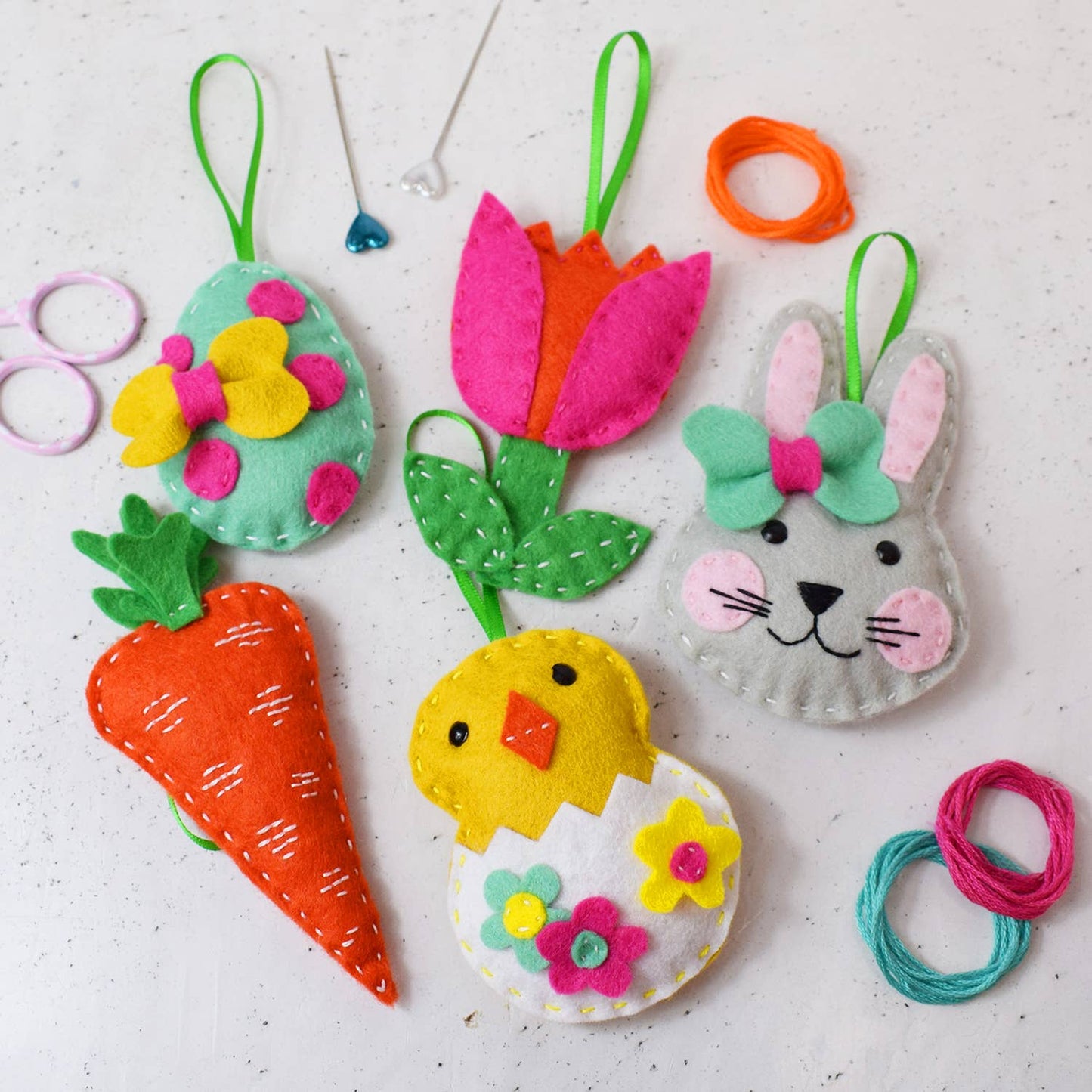 Easter Decoration Set Felt Craft Kit