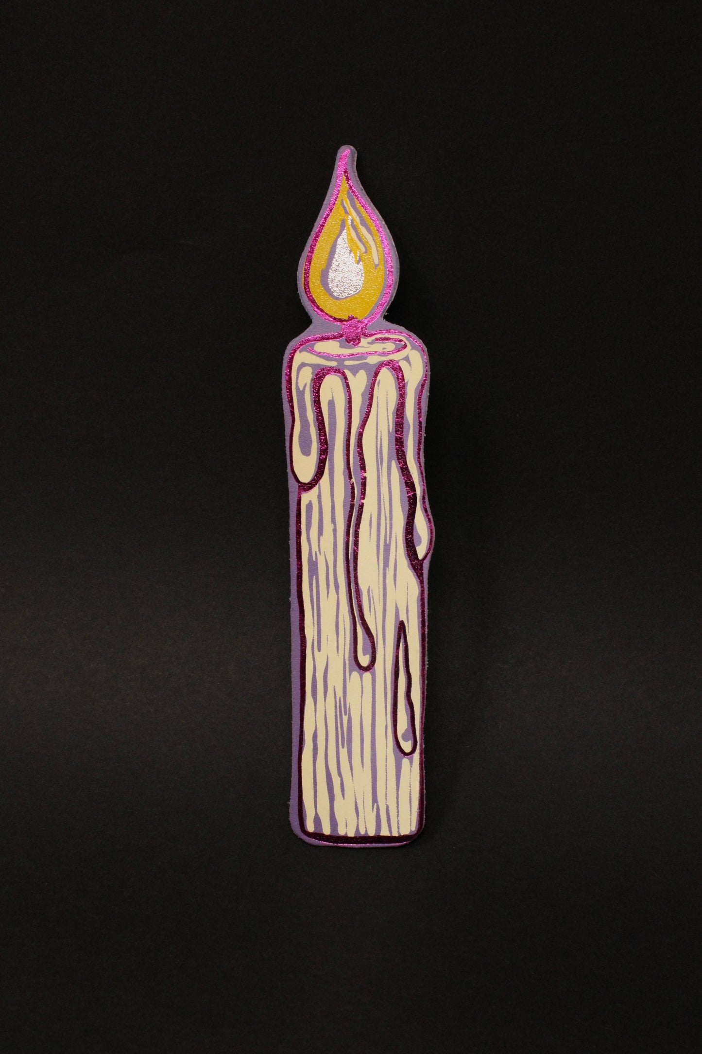 Candle Bookmark - Turquoise