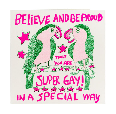 Believe And Be Proud Card