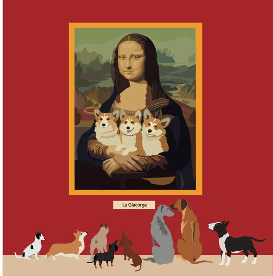 Gioconda Greeting Card