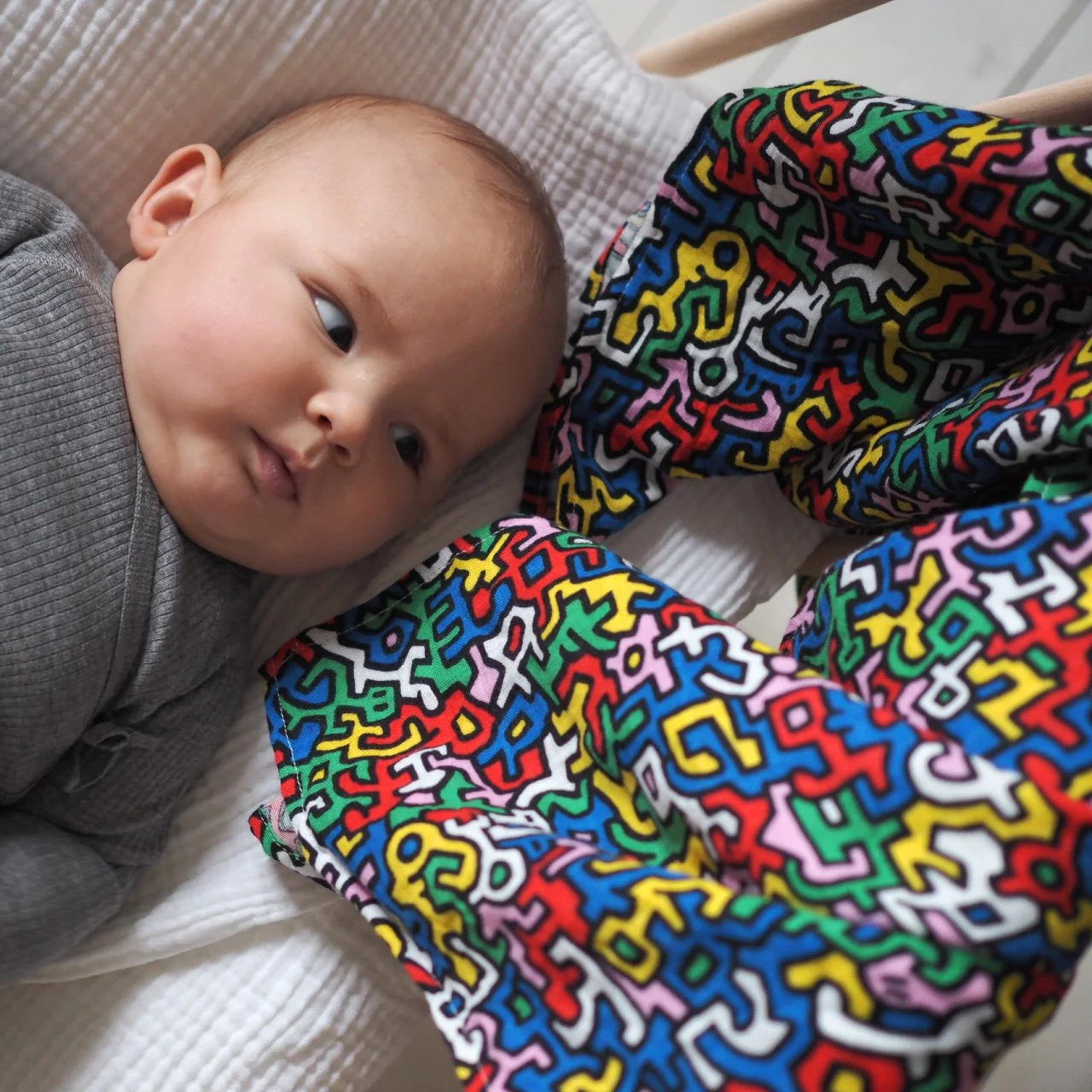 Etta Loves X Keith Haring XL 'Brazil' Muslin