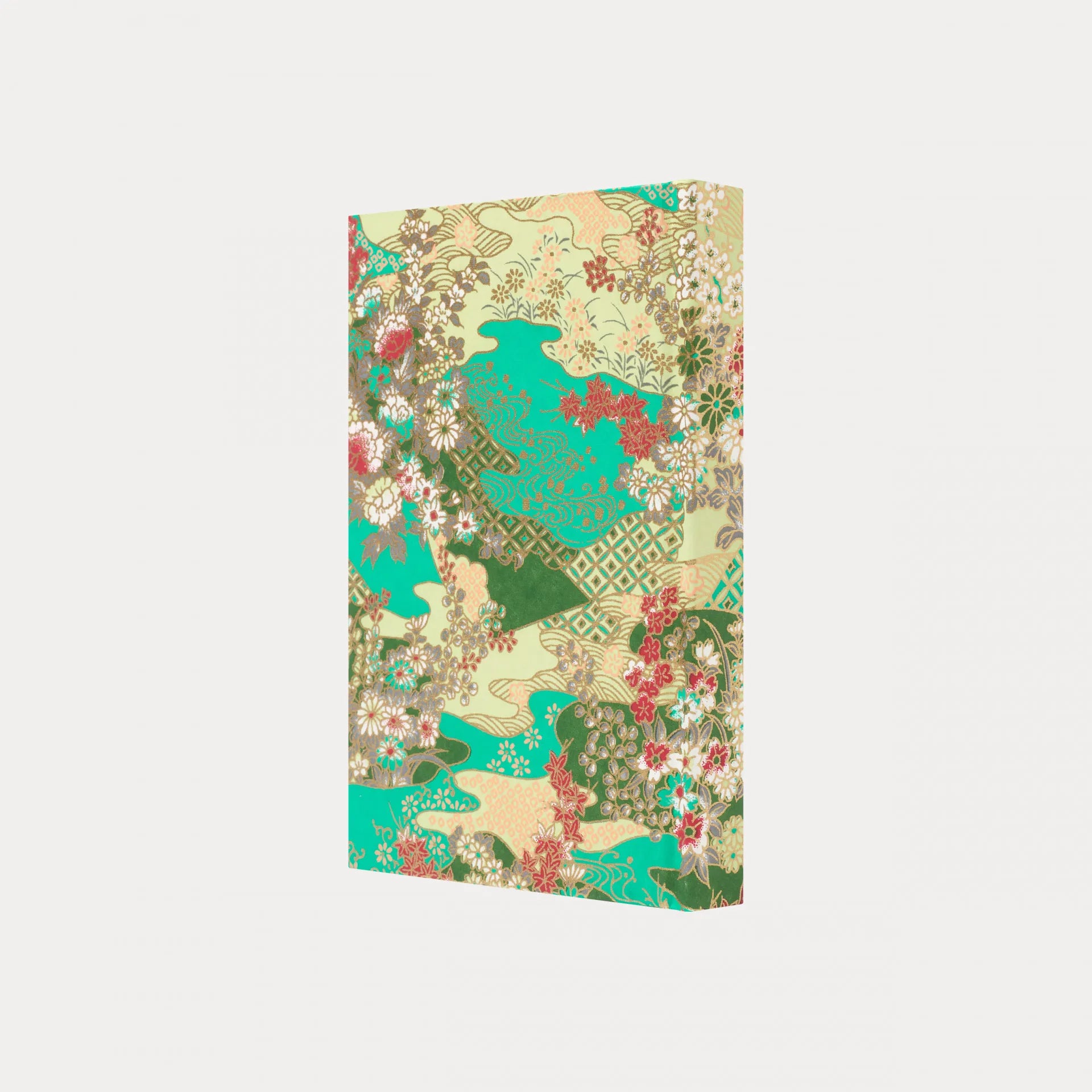 Turquoise Floral Pocket Notebook