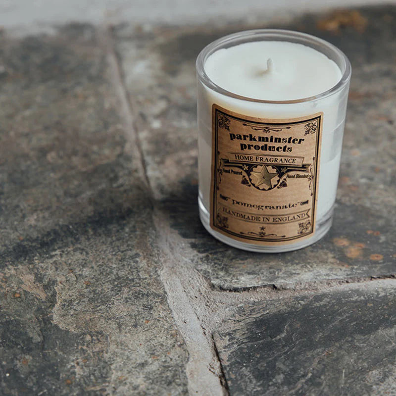 Pomegranate scented votive candle