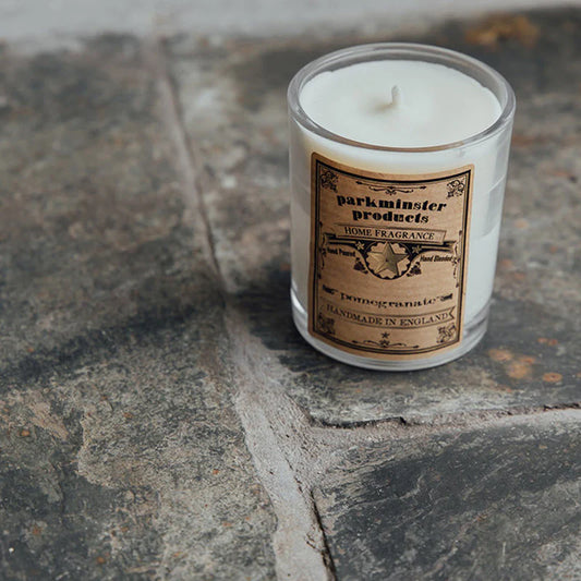 Pomegranate scented votive candle