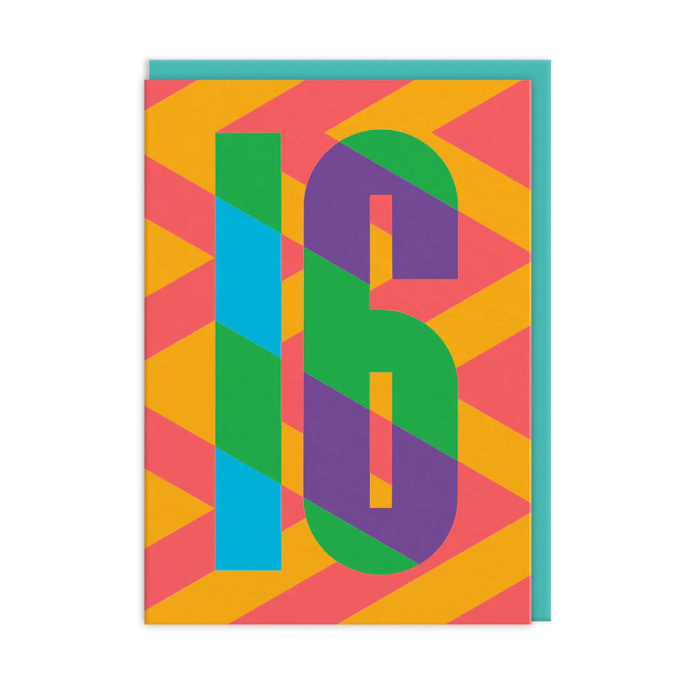 16th Birthday Card