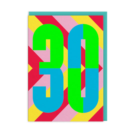 30th Birthday Card