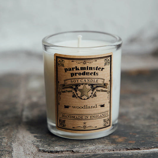 Woodland scented votive candle