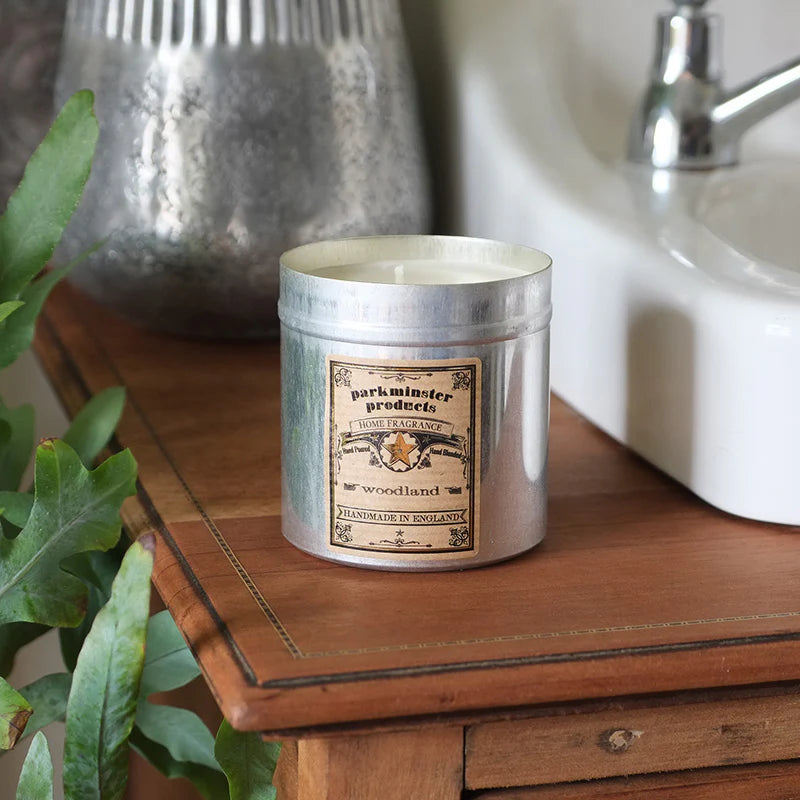 Woodland Tin Travel Candle