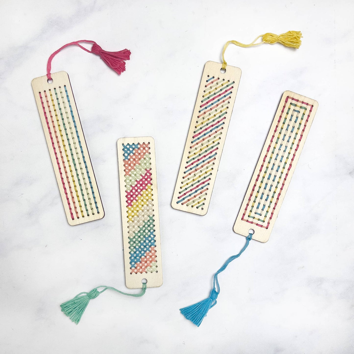 Make Your Own Stitched Tassel Bookmark