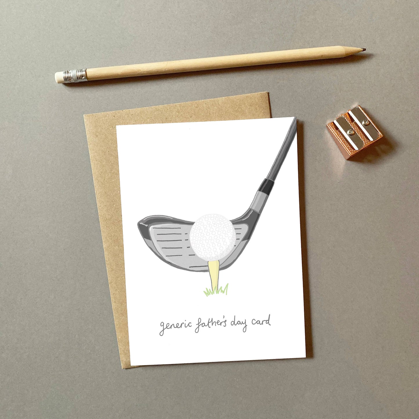 Generic Golf Funny Father's Day Card