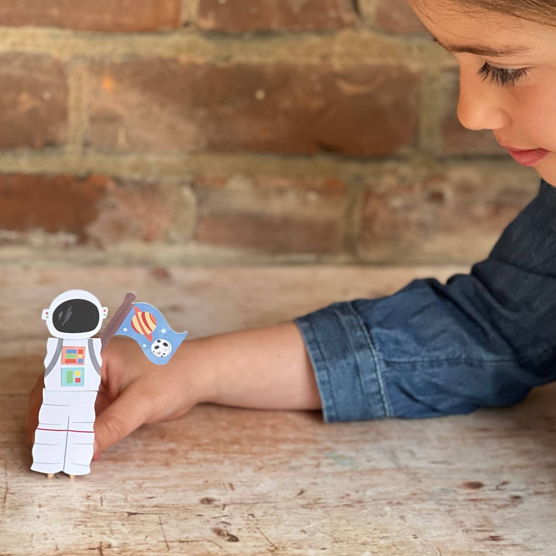 Make Your Own Astronaut Peg Doll