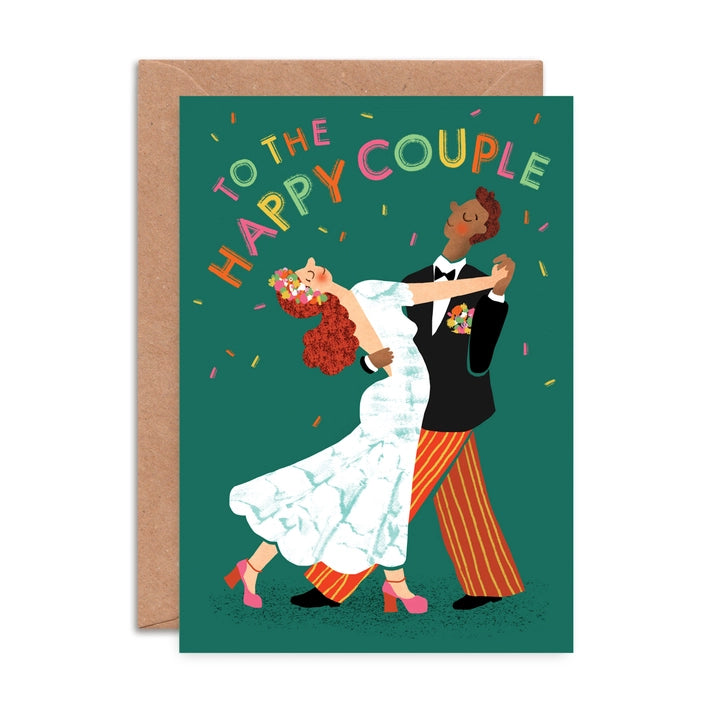 To The Happy Couple Greeting Card