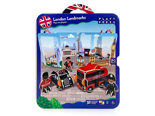 London Landmarks Pop-Out Playset