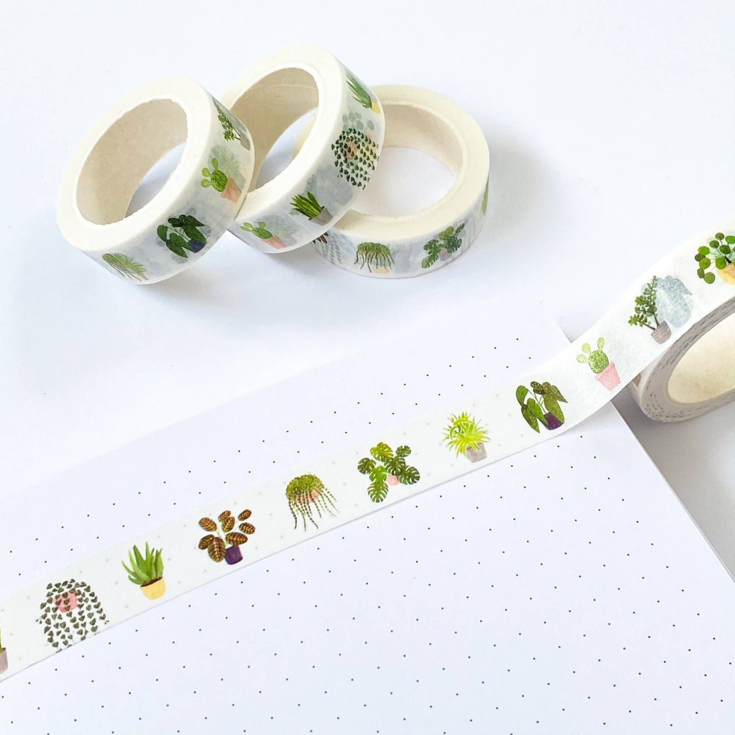 Indoor Plants Washi Tape