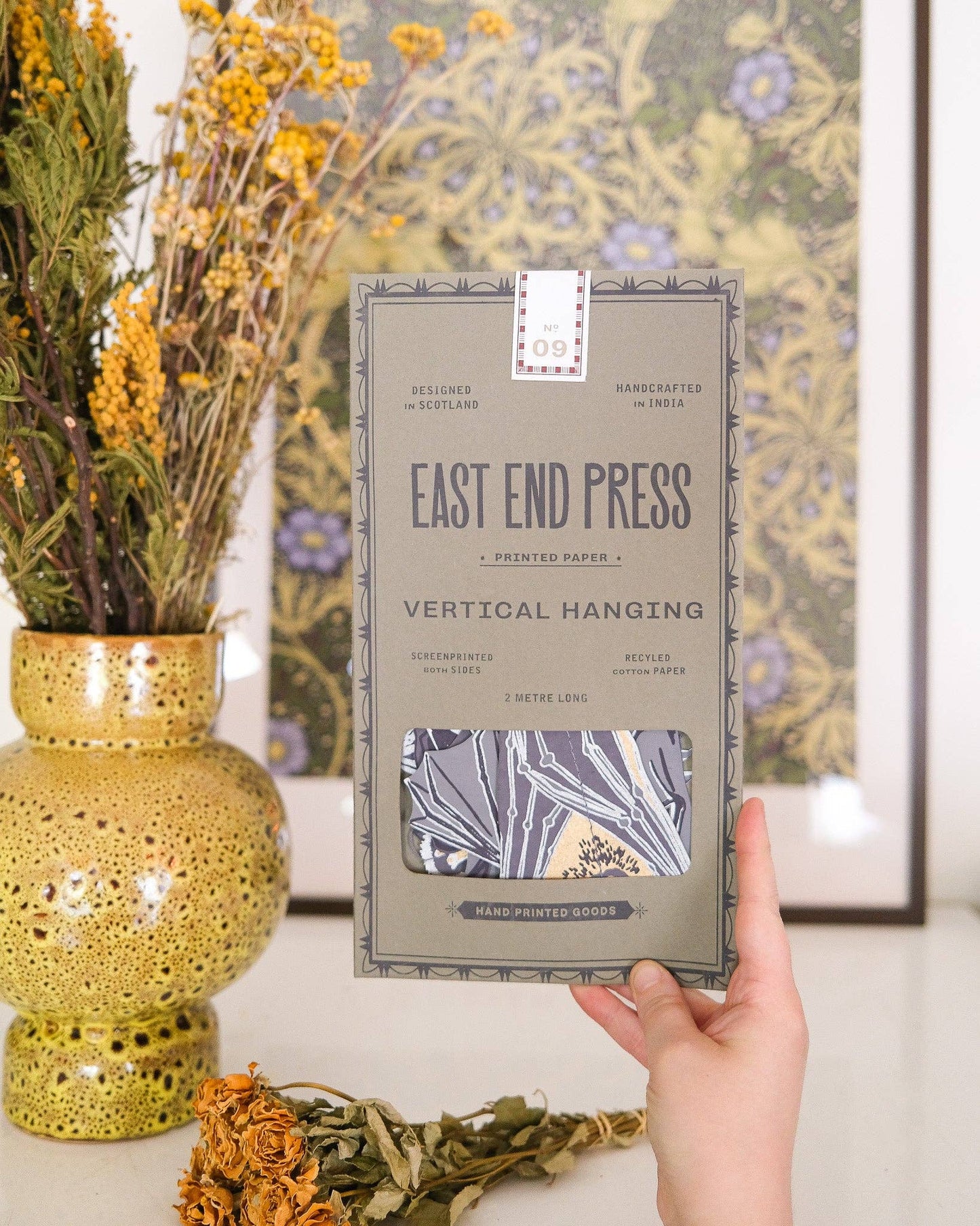 Bats Sewn Garland Sustainably Made East End Press