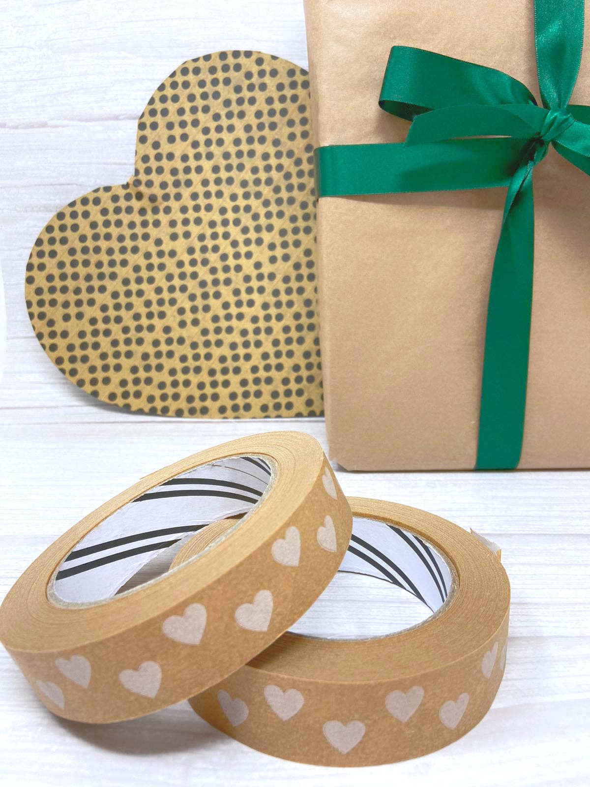 Heart Paper Eco Friendly Tape