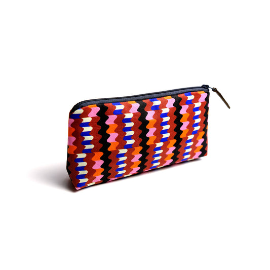 Kinetic 6 Print Pouch Sustainably handmade in Scotland.