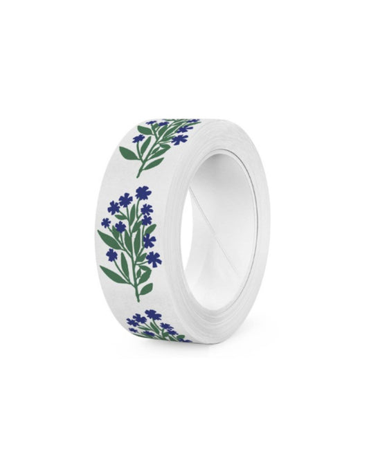 Blue Wildflower Paper Tape 36mm x 50m