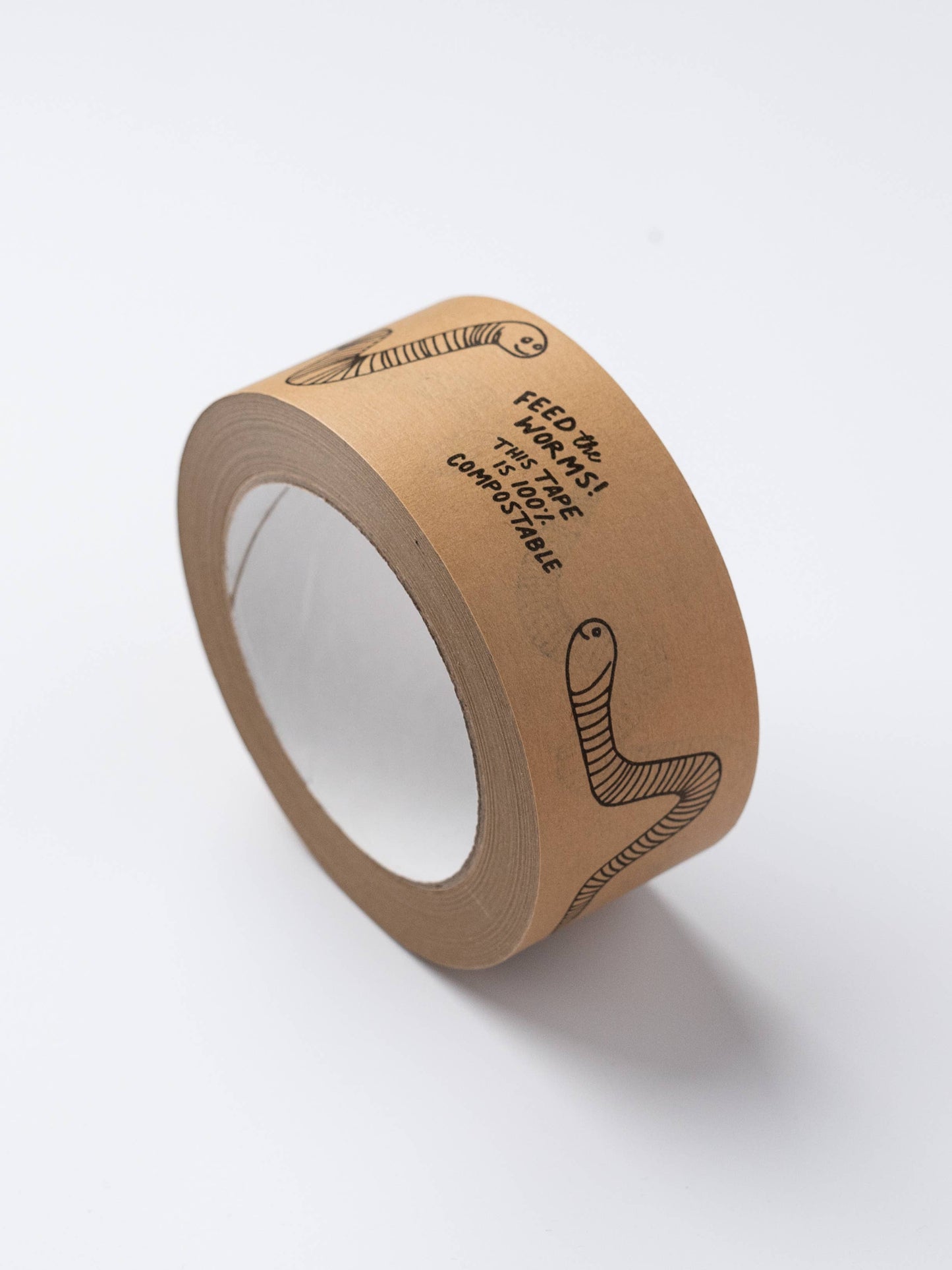 Feed The Worms Kraft Paper Tape 48mm x 50m